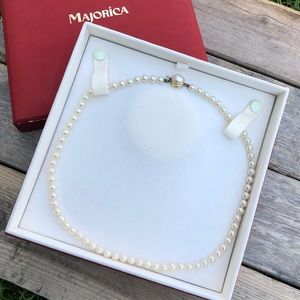 Majorica Pearl Necklace